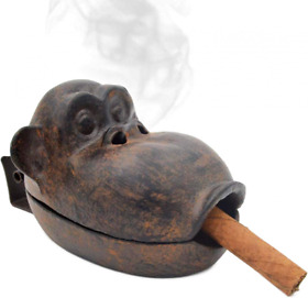 Cigar Ashtrays Outdoor For Patio Home Office Countertop Decor Large Retro