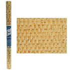 Classic Touch 239 Zip Tac Basket Weave Contact Paper Brown 093427352395