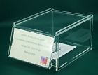 Box-3 Clear "-holds Cards-item Recipe 5 " 700 7382 Solutions-acrylic Box-3 Clear "-holds Cards-item Recipe 5 " 700 7382 Solutions-acrylic