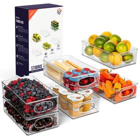 Clearspace 850017023208 Plastic Pantry Organization And Storage Bins Perfect For Kitc Clearspace 850017023208 Plastic Pantry Organization And Storage Bins Perfect For Kitc