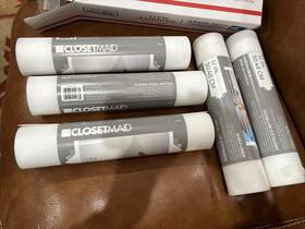 Closetmaid 075381012362 1236 Shelf Liner With Locking Tabs 11.75 Inch X 10 Rolls All New 5