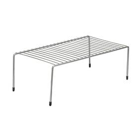 Closetmaid 075381534567 Freestanding Wire Storage Shelf Silver