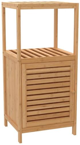 10000-02527 Closetmaid Bamboo 14 Inch W Freestanding Storage Cabinet - Brown