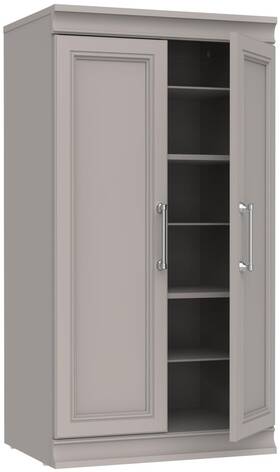Ms-2116-12s1d Closetmaid 10000-04836 Modular Storage 21 Inch W X 40 H 12 - Smoky Taupe