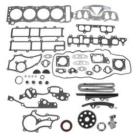 Ts880702tk Cns Head Gasket Set With Timing Chain Kit Compatible/replacement For 85-95 Toyot