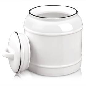 Lcj-082 Cocoya 10cup/85oz Large Ceramics Jar With Lid Big Dry Food Storage Canister Containe