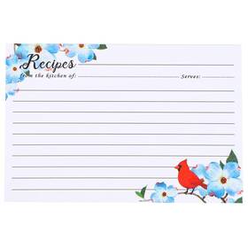 Cofice 769638025938 Recipe Cards 4x6 Inch Cut Thicken Card Stock Double Sided 50-p