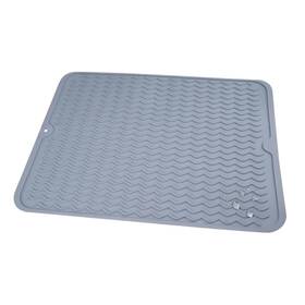 Comfort Brands Llc 199284244191 Silicone Dish Drying Mat For Kitchen Counter Heat Resistant Drainer Ea