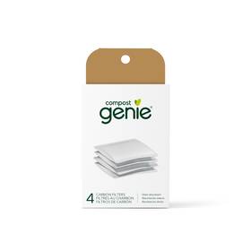 I000714 Compost Genie Carbon Filters Absorb And Minimize Odors With A Pack Of 4 Las