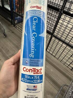 Con-tact 090444099951 - Clear Transparent 18 In X 75 Ft Brand New
