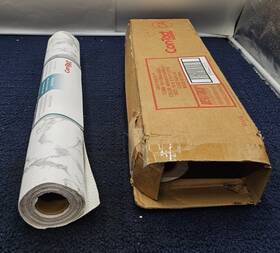 10f-c8ba4-02ec Con-tact Qty 2 Midnight Marble Grip Prints 18 Inch X 10 Ft. Solid Cushioned Liner