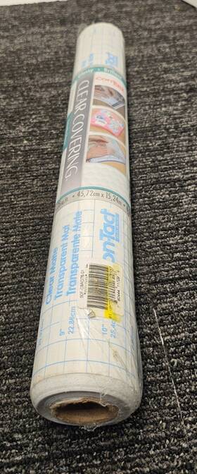 50f-c9ad76-01 Con-tact Brand Clear Cover Adhesive Covering 18 Inch X 50ft Glossy Roll