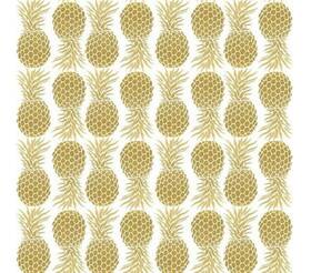 6515423 Con-tact Self Adhesive Liner Gold Pineapple 18 Inch X9 Model