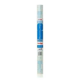 Con-tact Brand 885855300211 Creative Clear Covering Versatile And Self-adhesive Shelf Liner Semi-transp