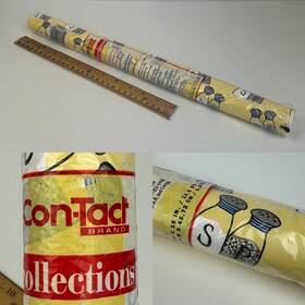 924300 Contact Brand Vtg 1999 Paper Salt Pepper Image Yellow Background 9ft No 924300 Contact Brand Vtg 1999 Paper Salt Pepper Image Yellow Background 9ft No