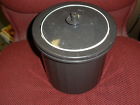 1683-4 Cooler Multifunctional Tupperware Insulated Ice 3-pc Brown Bucket