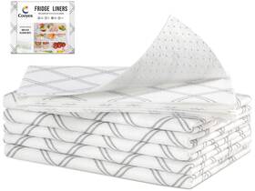 Cooyes 797999371562 6pcs 12 Inch X 24 Refrigerator Drawer Liners Organizers And