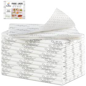 Cooyes 797999371630 17.7 Inch X 24 Refrigerator Liners Non-slip Washable Drawer