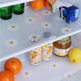 Daisy-24 Cooyes Refrigerator Liners Waterproof Oil-proof Fridge Mats Easy To Cut Non-adhesive