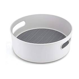 5274481 Copco Non-skid Storage Turntable 10-inch Gray And White