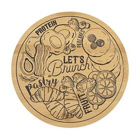5298010 Copco Bamboo Lazy Susan Kitchen Turntable For Entertaining Lets Brunch Diy