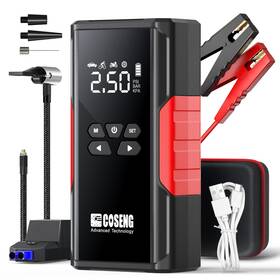 3500a Coseng 975392870088 J26 Portable Car Jump Starter With Air Compressor 12v Battery Boos