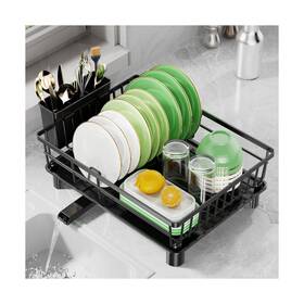 Cosypic 635405283507 Dish Drying Rack For Kitchen Counter Stainless Steel Drainer Anti Ru