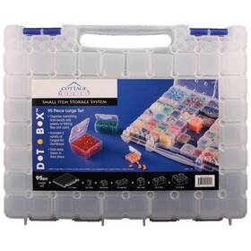 90029 Cottage Mills Dotbox Large Set 95 Pcs From 94 Storage Boxes In A Carrying Case. It S The