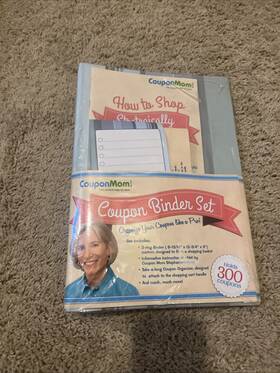 Coupon Mom 780794840167 Binder Set Very Helpful Money Saver Brand New Sealed