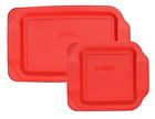" Cover 233-pc Rectangle Square Storage Red Pyrex 9 2pc 13 222-pc Lid 8 " Cover 233-pc Rectangle Square Storage Red Pyrex 9 2pc 13 222-pc Lid 8