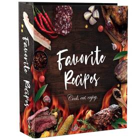 Craftsaints 745011013316 Recipe Binder 8.5x11 3 Ring Diy Cookbook Kit 16 Dividers And 50 Sleeves Craftsaints 745011013316 Recipe Binder 8.5x11 3 Ring Diy Cookbook Kit 16 Dividers And 50 Sleeves