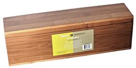 Creative Home 736105733023 Exotic Bambo Woodentea Bag Box Organizer Caddy Holder Storage 4 Compartments