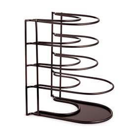 C-102-u-b Cuisinel 12.2 Inch Extra Large 5 Pan And Pot Organizer Tier Rack Bronze Used