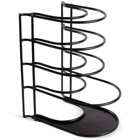 C-107-mblk Cuisinel Pots And Pans Organizer Rack - Heavy Duty 60-lbs Capacity 6mm Thic