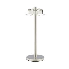 Cusinine 809514430424 Kitchen Utensil Holder With 6 Adjustable Hanging Hooks Rotating Countertop S