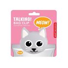 Cx8532 Kikkerland Meowing Cat Bag Clips Set Of Chip 008733987520
