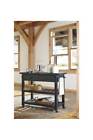 D300-266 Ashley Kitchen Cart In Black Id 024052407150