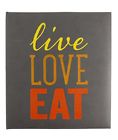 D910n Eccolo Live Love Eat Recipe Binder 826635135210
