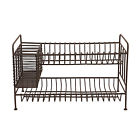 Da8086 Creative Rust Metal Dish Rack 191009054856