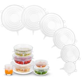 Sl-001 Daily Kisn Silicone Stretch Lids Zero Waste Reusable Silicon Container Lid Covers For L