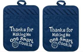 Of-8dx2-mksf Daisy Lane Teacher Gift For Women Appreciation Week Pot Holder One Smart Cookie Thank