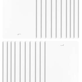 Dalix Pvc-sc-white-70.5- 20-pack Pvc Vertical Blind Replacement Slats Curved Smooth White 70.5 X 3.5 20 Dalix Pvc-sc-white-70.5- 20-pack Pvc Vertical Blind Replacement Slats Curved Smooth White 70.5 X 3.5 20