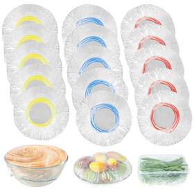 My-co01 Daoziji Plastic Bowl Covers Elastic Reusable Fresh Standard Transparent