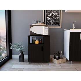 Depot E-shop 791002246120 Munich Lower Microwave Pantry Cabinet