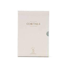 Designworks Ink 840111516607 Cocktail Recipe Box Set
