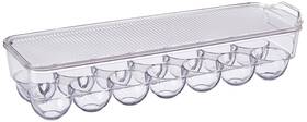 B678 Dial Industries Inc. Fridge Egg Storage Holder 14 Container With Lid