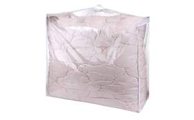 Diclavus 645890490618 Set Of 2 With Handles Zippered Clear Vinyl Storage Bags 24x20x11 Inch Organ