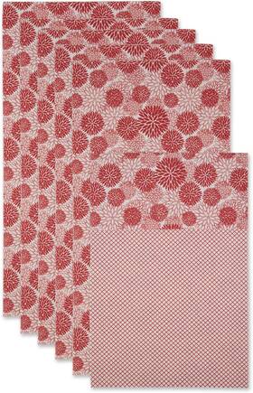 6226 Dii Fridge Liner Collection Non-adhesive Cut To 12x24 Inch Tango Red Dahlia
