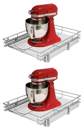 Dwb03 Dindon Pull Out Cabinet Organizer 14 Inch W X 21 D Heavy-duty Metal... Fast Ship