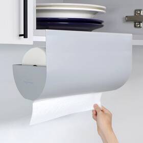 Dogorow 809990564095 Paper Towel Holder Under Cabinet Rack For Kitchen And Bathroom One